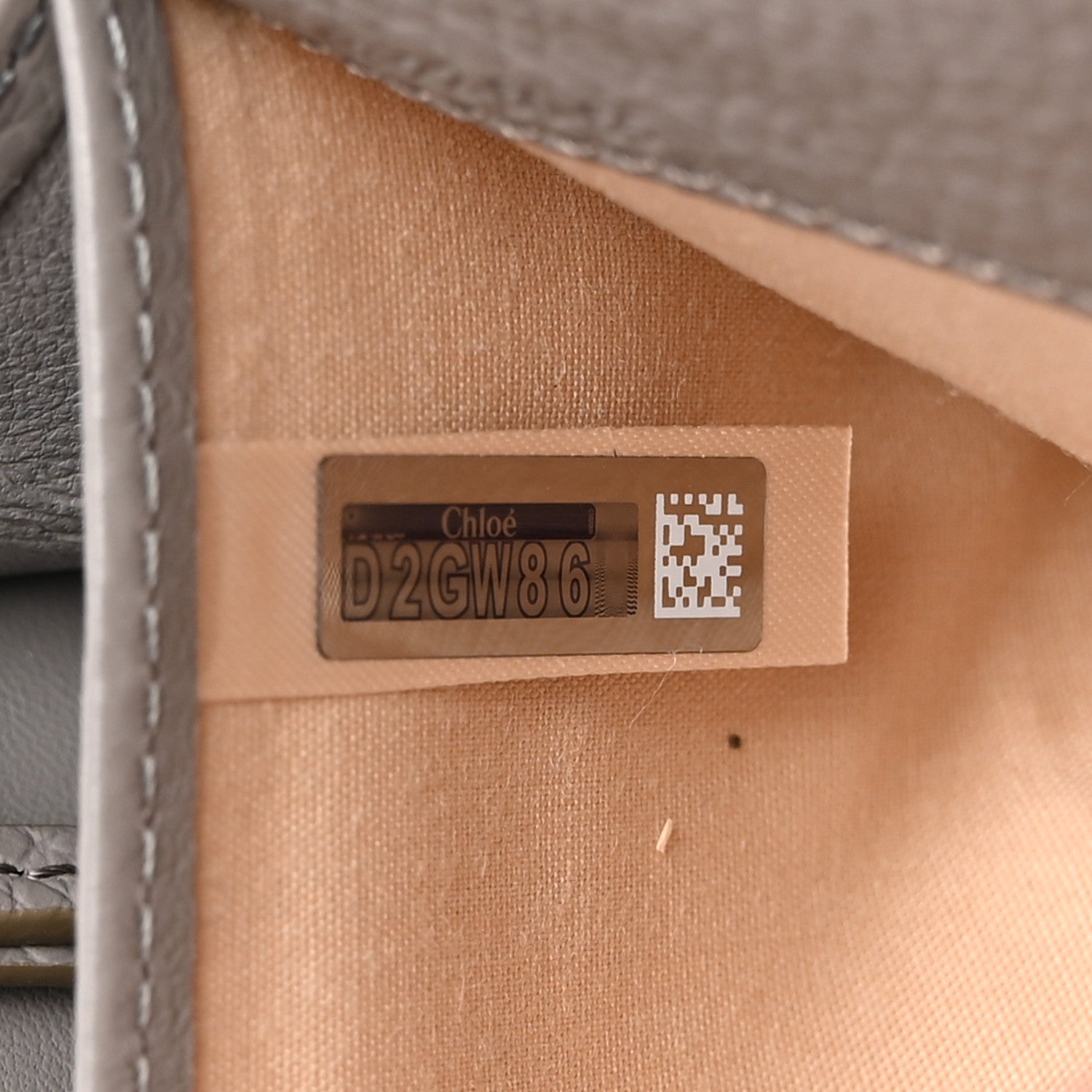 Chloe Calfskin Marcie Continental Flap Wallet Cashmere Grey 9 of 9