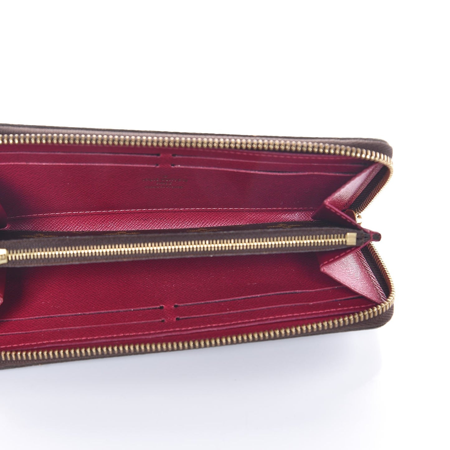 Monogram Clemence Wallet Fuchsia