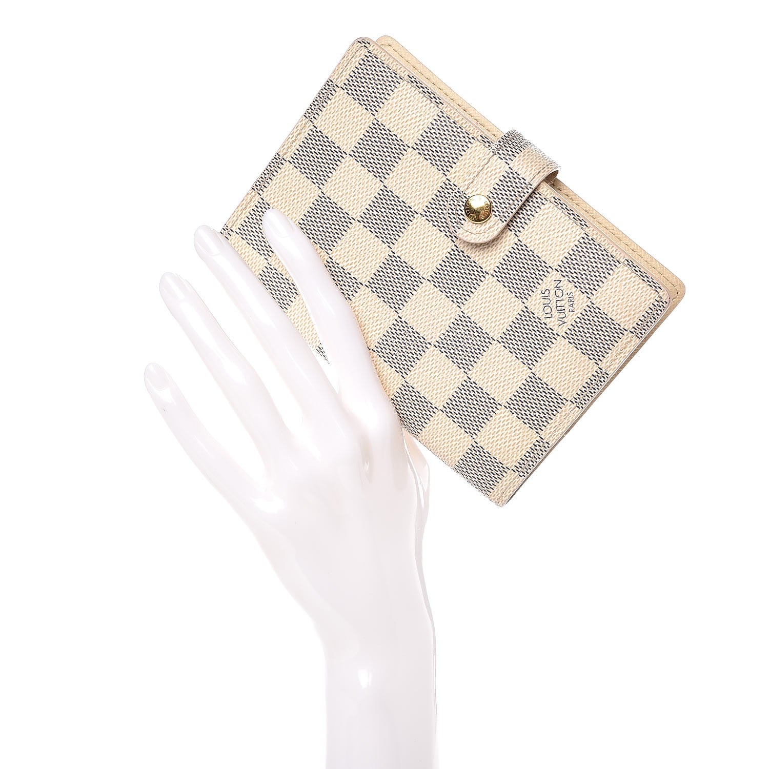 Louis Vuitton Damier Azur Small Ring Agenda Cover 2 of 9
