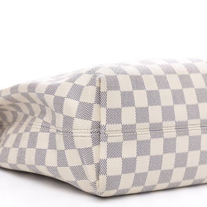 Louis Vuitton Damier Azur Graceful PM Rose Ballerine 8 of 16