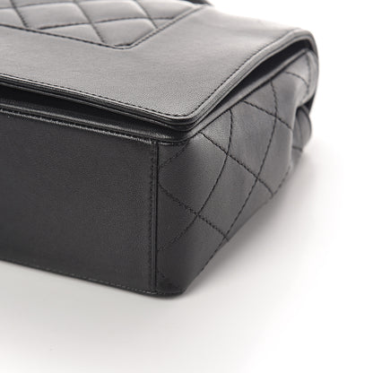 Chanel Sheepskin Quilted Vintage Mademoiselle Flap Black 9 of 9