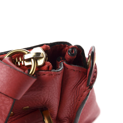 Chloe Calfskin Medium Marcie Satchel Red 8 of 14