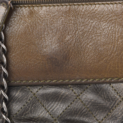 Chanel Metallic Calfskin Stitch Small Messenger Flap Gold 8 of 10