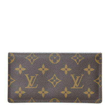 Louis Vuitton Monogram Simple Checkbook Holder Wallet Cover 1 of 7