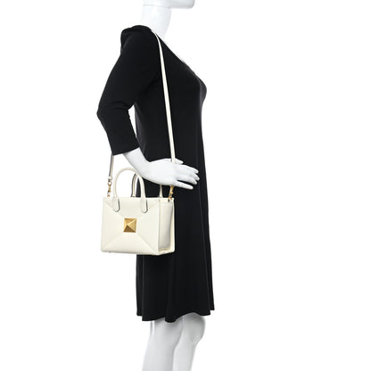 Valentino Garavani Nappa Small One Stud Handbag Ivory 2 of 11