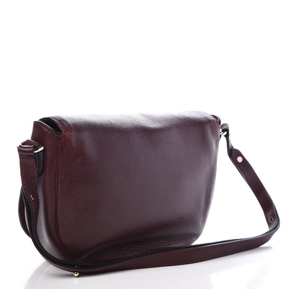 Mulberry Soft Small Grain Tessie Satchel Oxblood 3 of 16