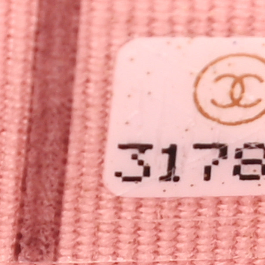 Chanel Caviar Quilted Zip Coin Purse Light Pink 7 of 9