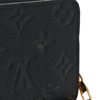 Louis Vuitton Empreinte Zippy Coin Purse Black 7 of 7
