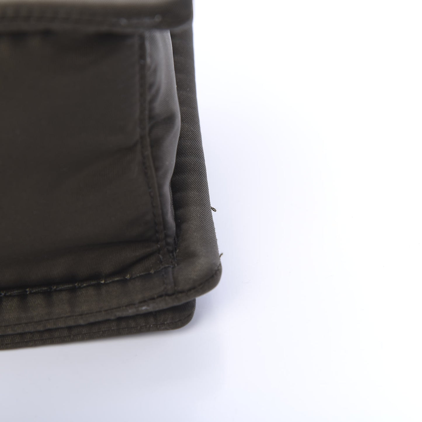 Nylon Tessuto Chain Shoulder Bag Mimetico