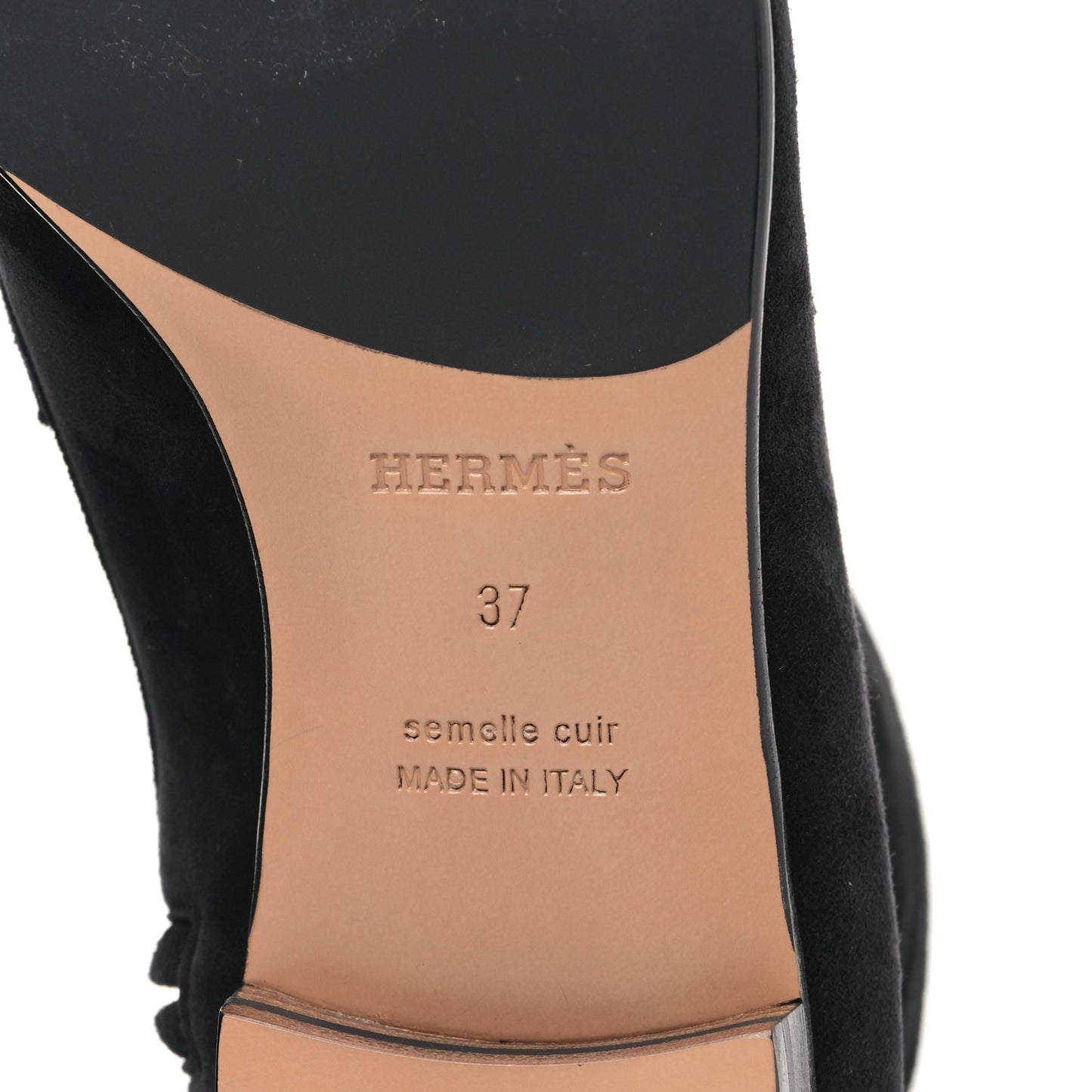 Stretch Velvet Goatskin Saint Honore Ankle Boots 37 Black