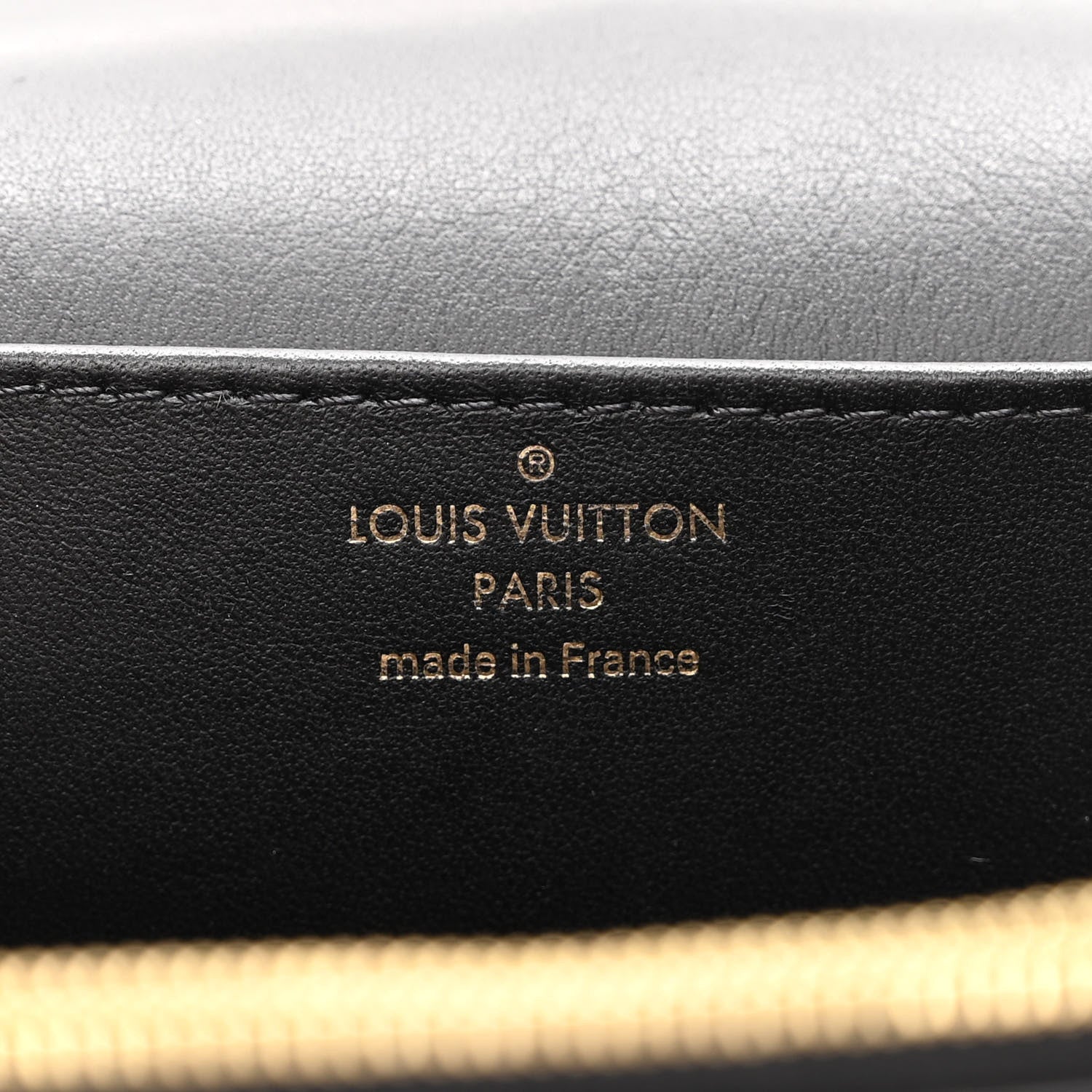 Louis Vuitton Grained Calfskin Vivienne NM Black 6 of 9