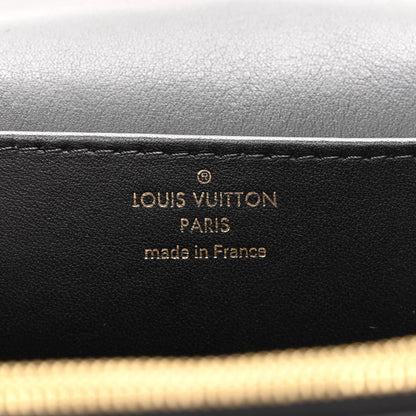 Louis Vuitton Grained Calfskin Vivienne NM Black 6 of 9