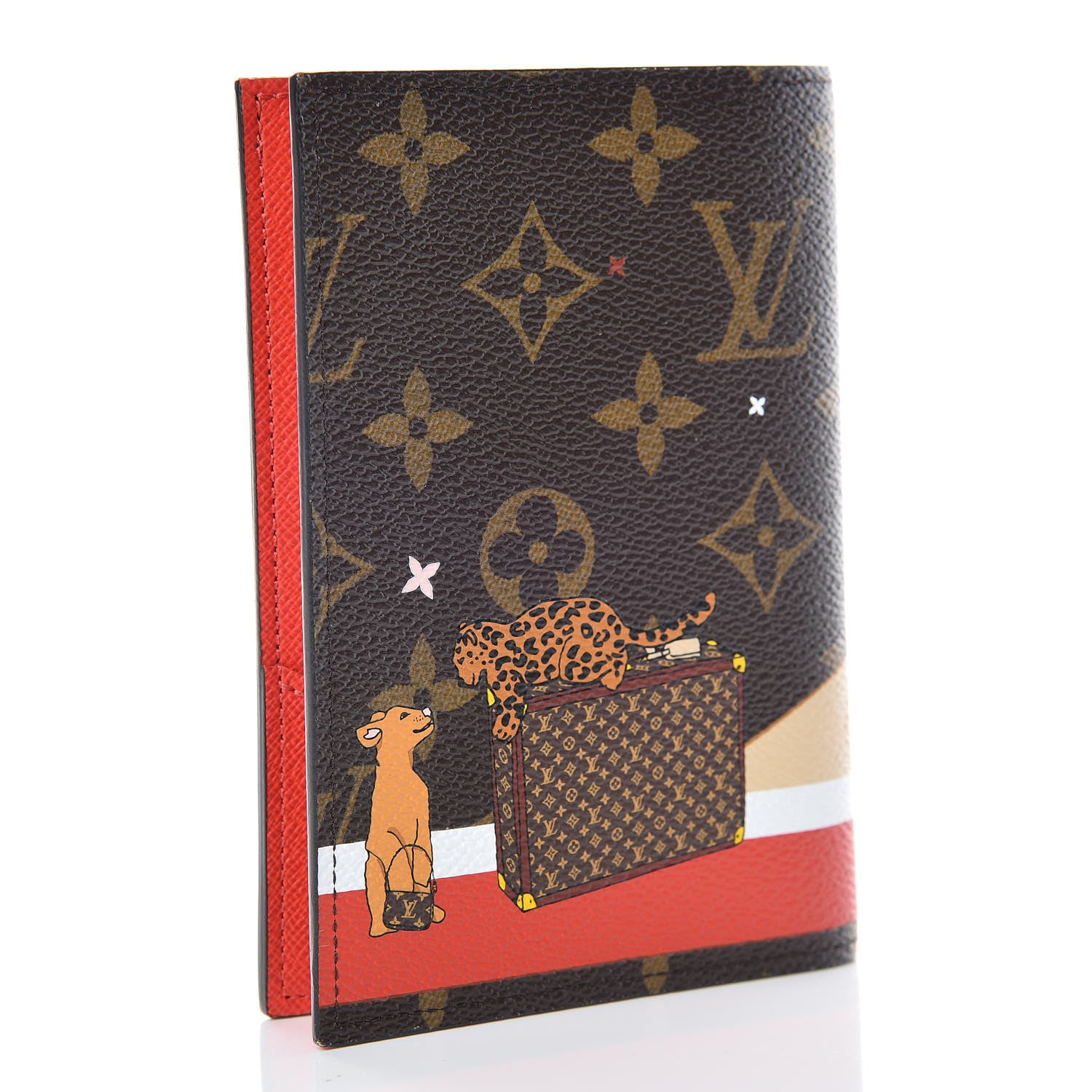 Louis Vuitton Monogram 2018 Christmas Animation Passport Cover 3 of 12