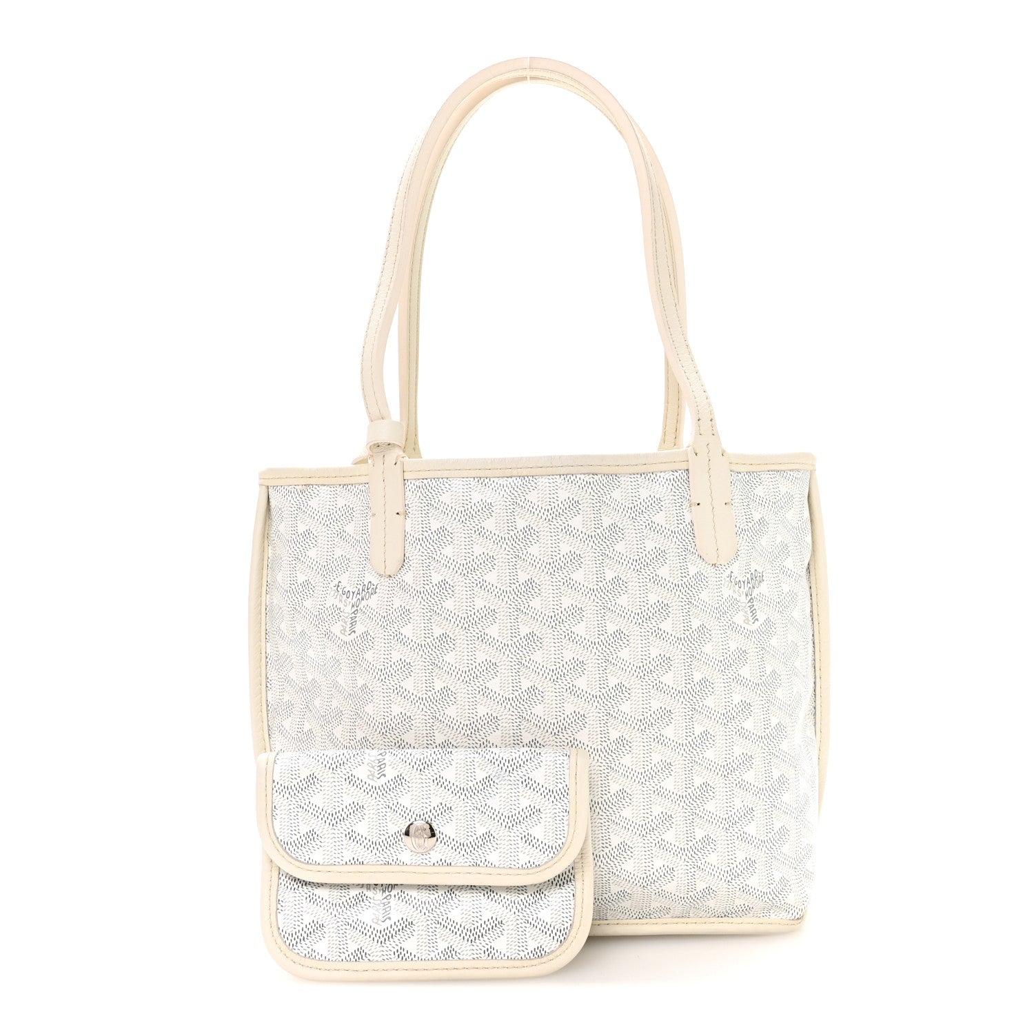 Goyard Goyardine Reversible Mini Anjou White 2 of 17