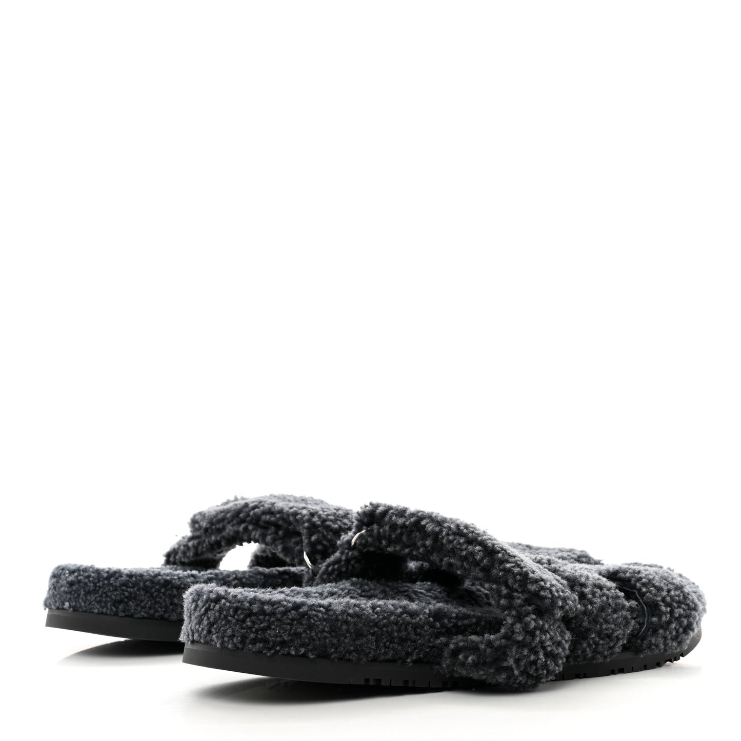 Woolskin Mens Chypre Sandals 42 Gris Chiné