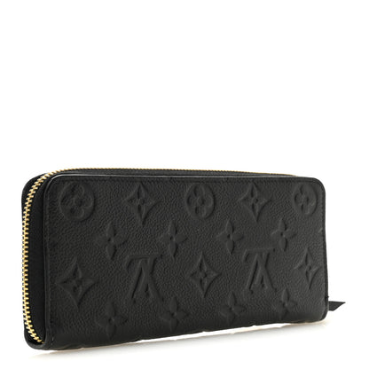 Louis Vuitton Empreinte Clemence Wallet Black 3 of 7