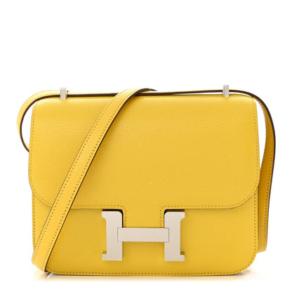 Hermes Chevre Mysore Constance 18 Jaune De Naples 1 of 14
