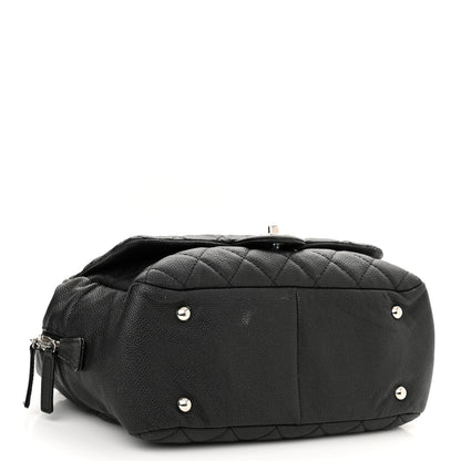 Chanel Caviar Quilted Travel Flap Tote Black 3 of 18
