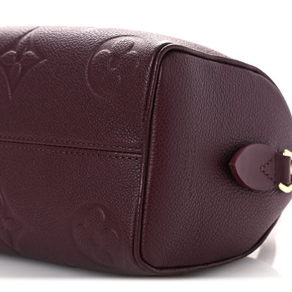Louis Vuitton Empreinte Monogram Giant Speedy Bandouliere 20 Garnet 9 of 9