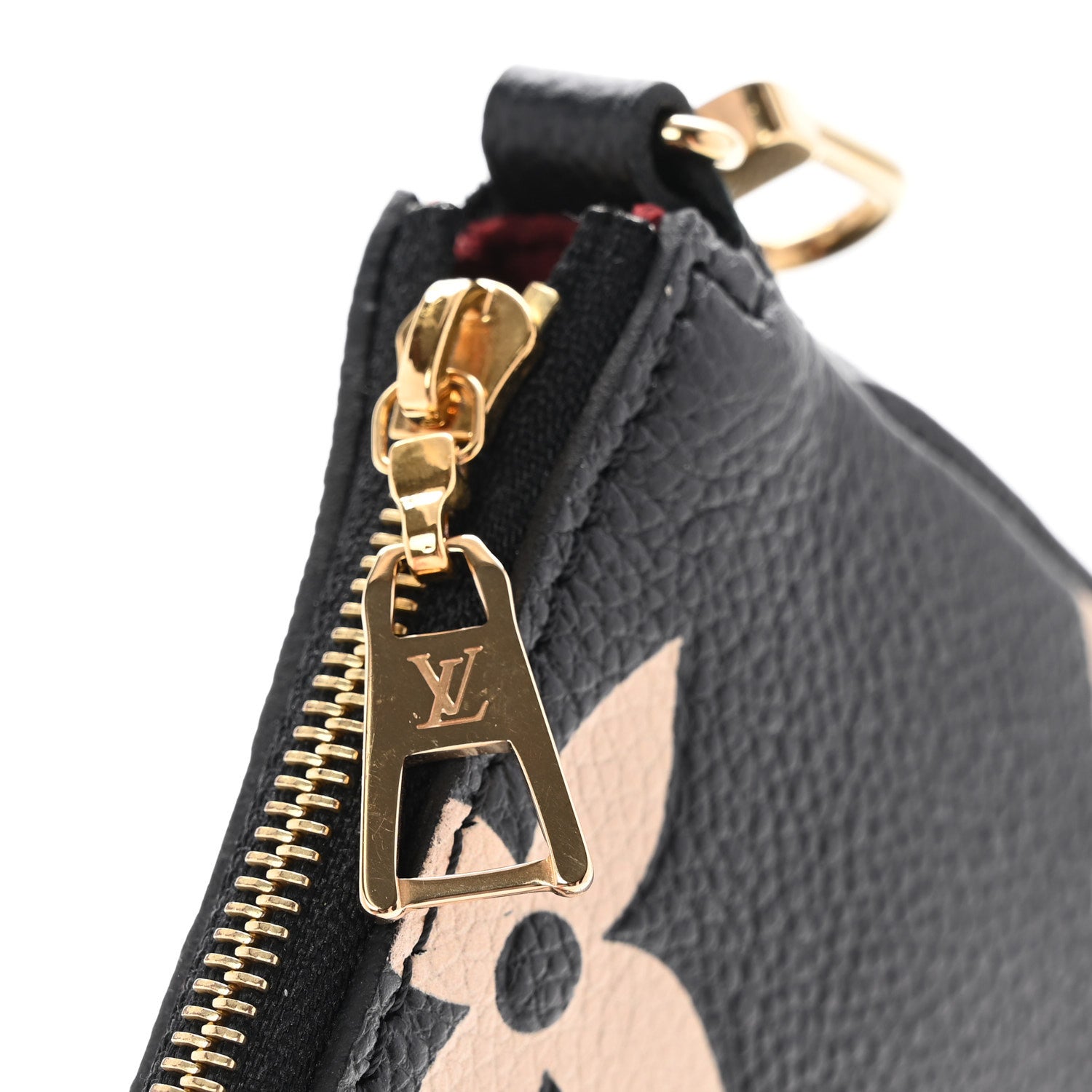 Louis Vuitton Empreinte Monogram Giant Multi Pochette Accessories Mini Pochette Black Beige 7 of 10