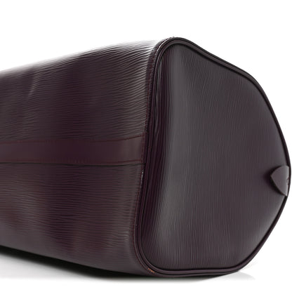 Louis Vuitton Epi Speedy 30 Cassis 8 of 8