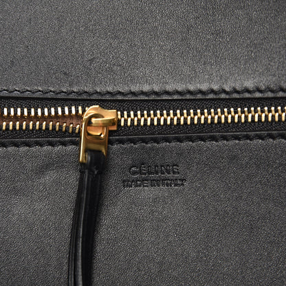 Celine Smooth Calfskin Small Tie Knot Tote Black 6 of 7