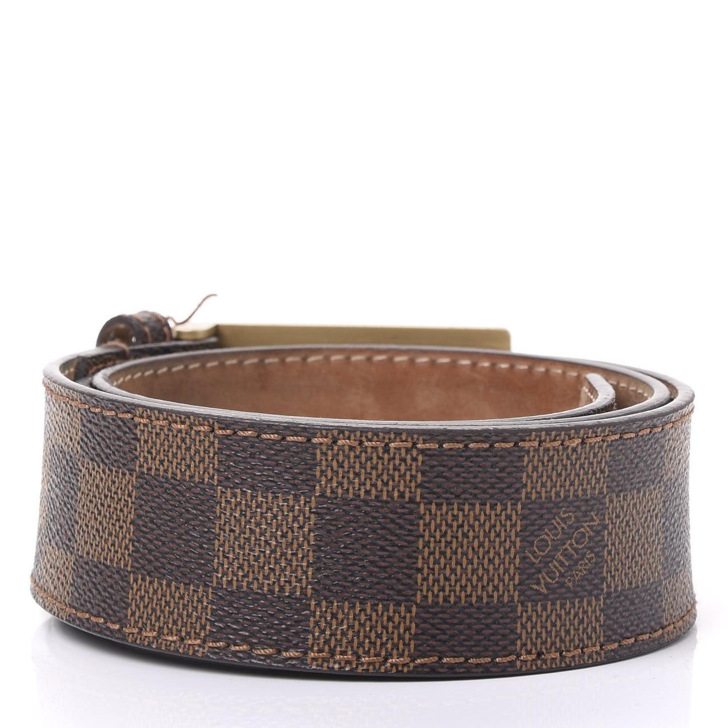 Damier Ebene Inventeur Belt 80 32