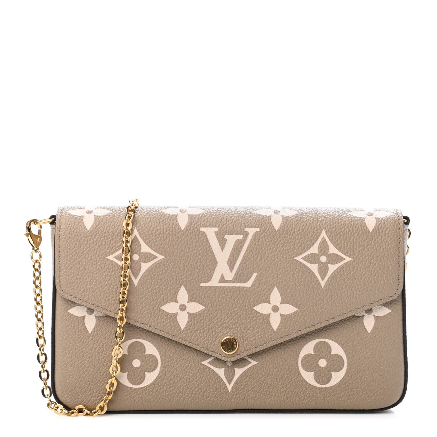 Empreinte Monogram Giant Felicie Pochette Tourterelle Creme