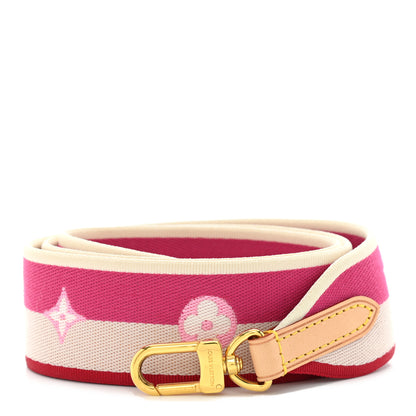 Louis Vuitton Jacquard Speedy Bandouliere 20 Shoulder Strap Fuchsia 1 of 3