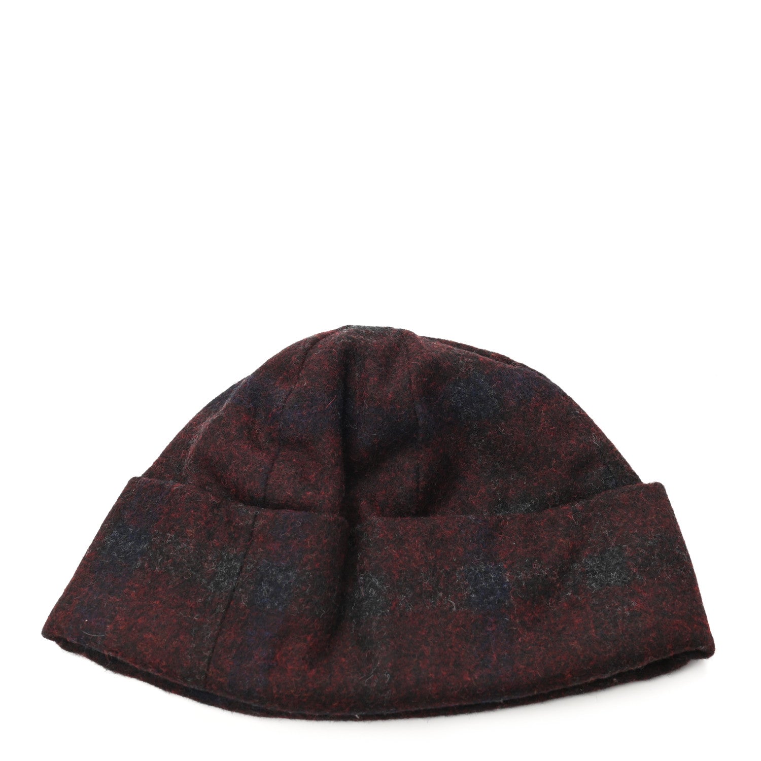 Chanel Alpaca CC Beanie M Red Blue Grey 3 of 4