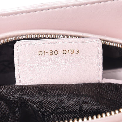 Christian Dior Lambskin Cannage Medium Lady Dior Light Pink 7 of 11
