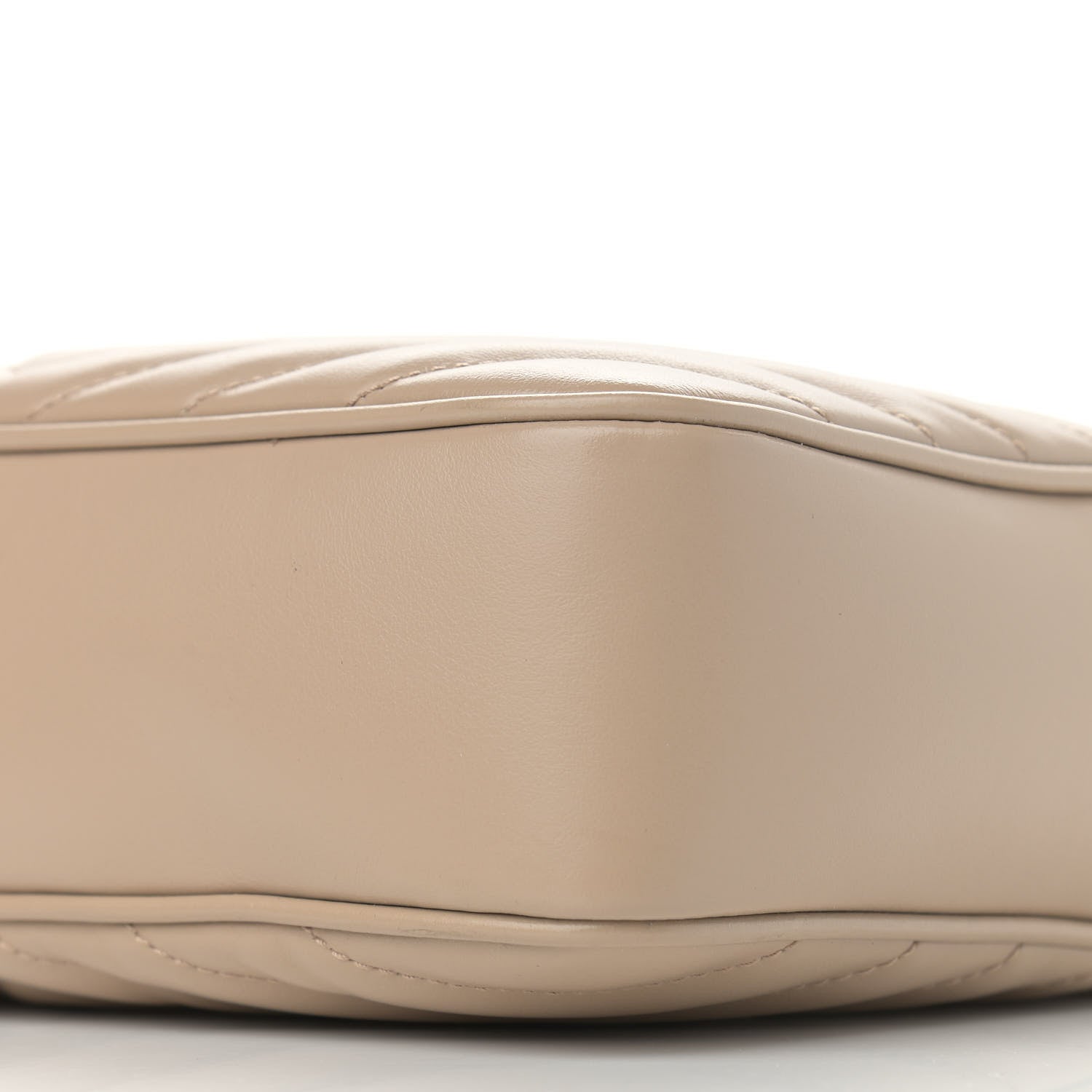 Saint Laurent Calfskin Matelasse Monogram Lou Camera Bag Dark Beige 10 of 11