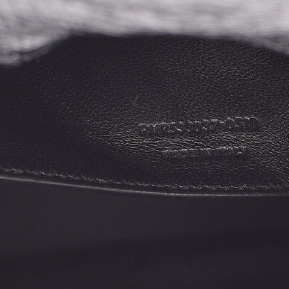 Saint Laurent Crinkled Calfskin Matelasse Monogram Baby Niki Chain Satchel Black 7 of 7