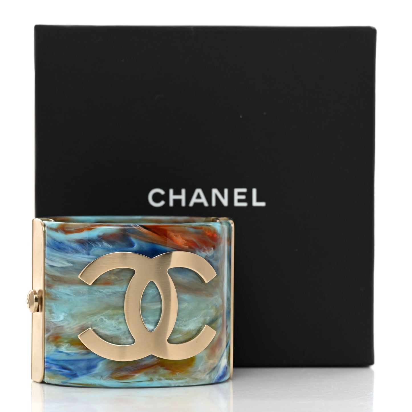 Resin CC Cuff Blue Multicolor