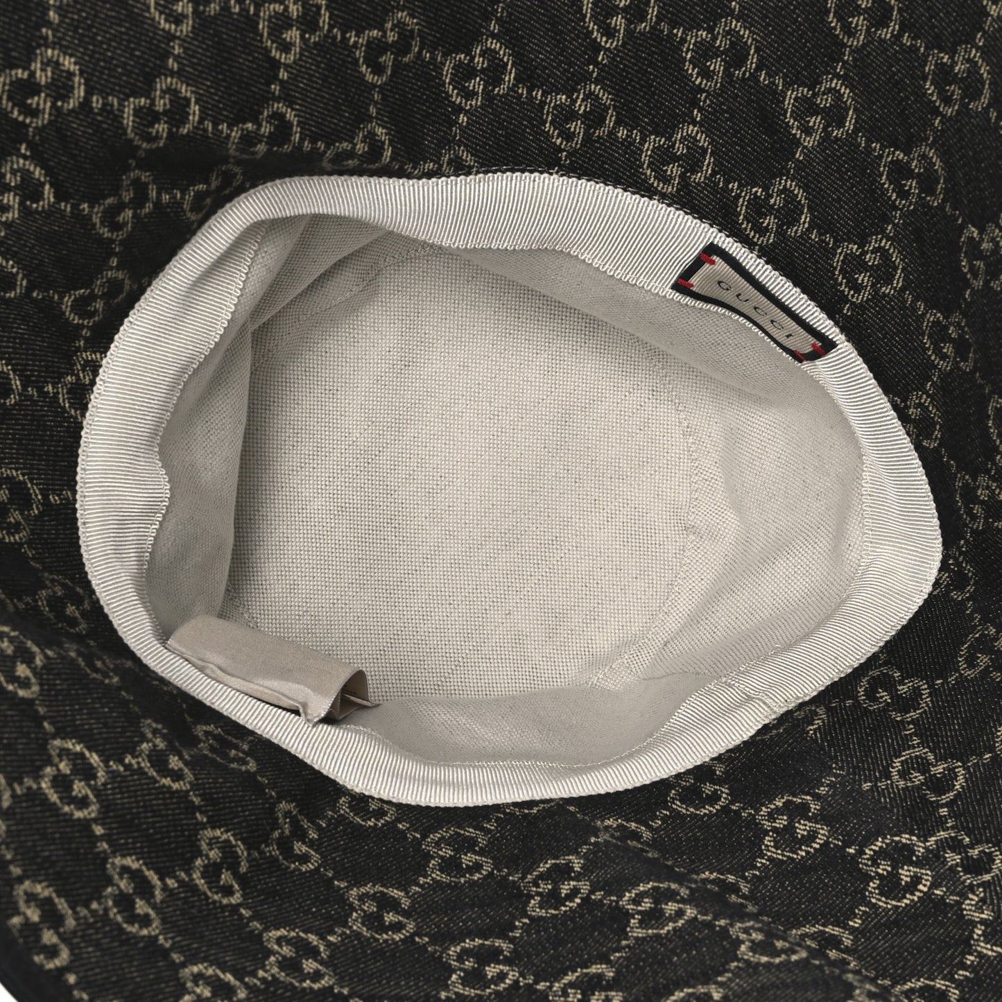 Monogram Wide Brim Hat S Black