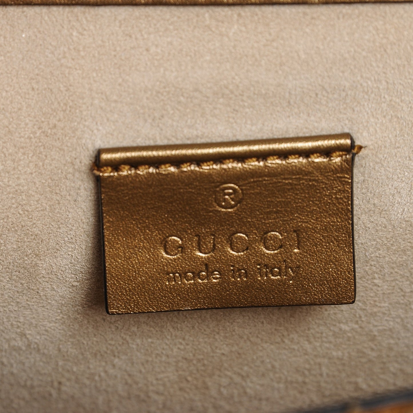 Python Mini Dionysus Shoulder Bag Gold