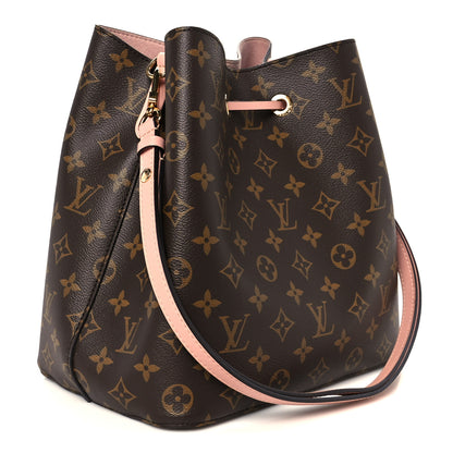 Louis Vuitton Monogram Neonoe MM Rose Poudre 3 of 10
