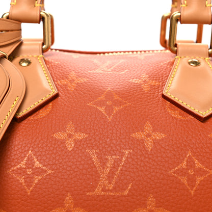 Louis Vuitton Calfskin Monogram Speedy P9 Bandouliere 30 Ocre 8 of 10