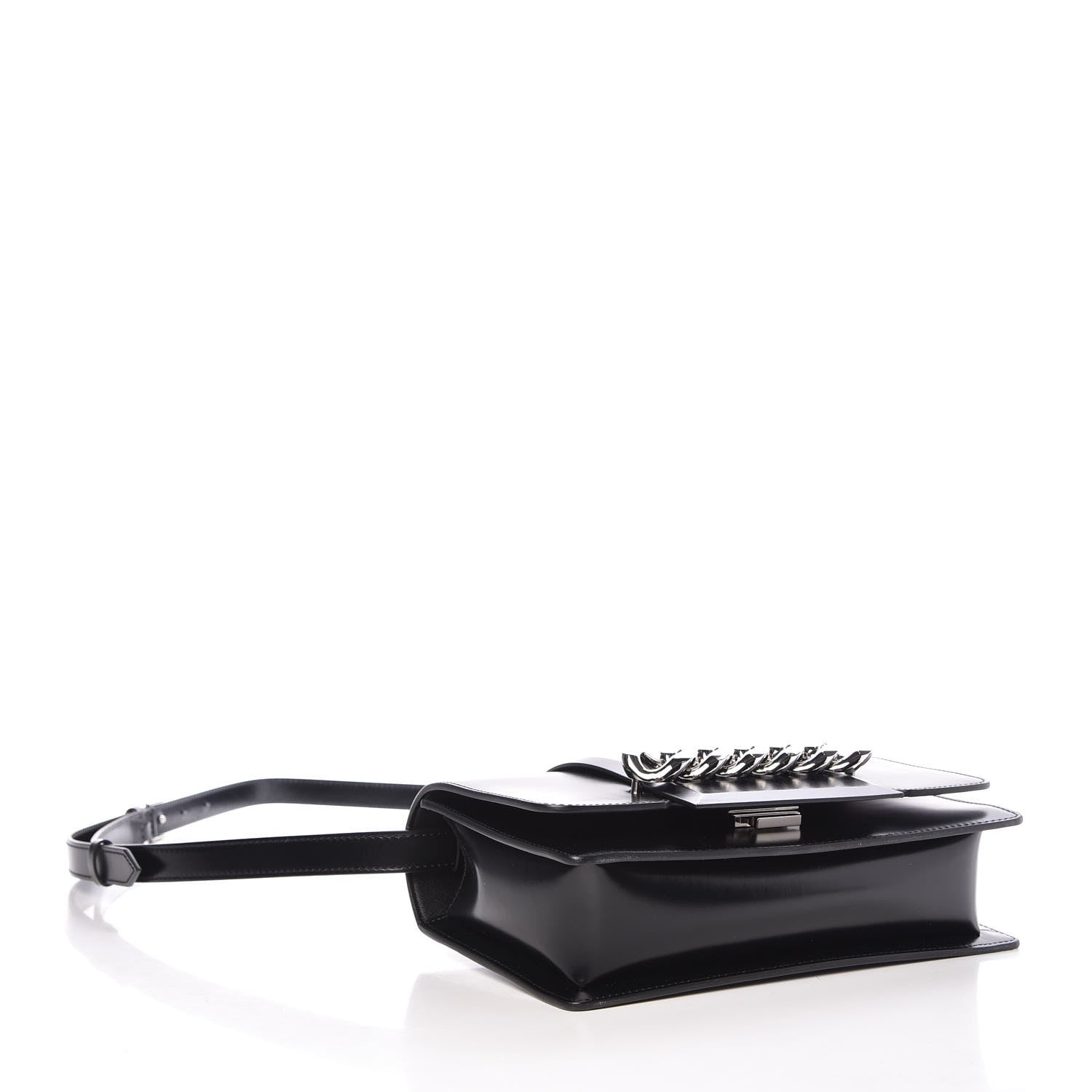 Givenchy Calfskin Infinity Flap Bag Black 4 of 6