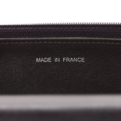 Chanel Caviar Sevruga Wallet on Chain WOC Plum 7 of 8