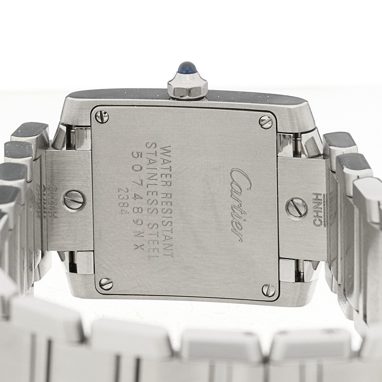 Cartier Stainless Steel 20mm Tank Francaise Quartz Watch 4 of 4