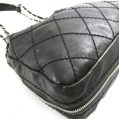 Chanel Lambskin Expandable Stitched Tote Black 5 of 14