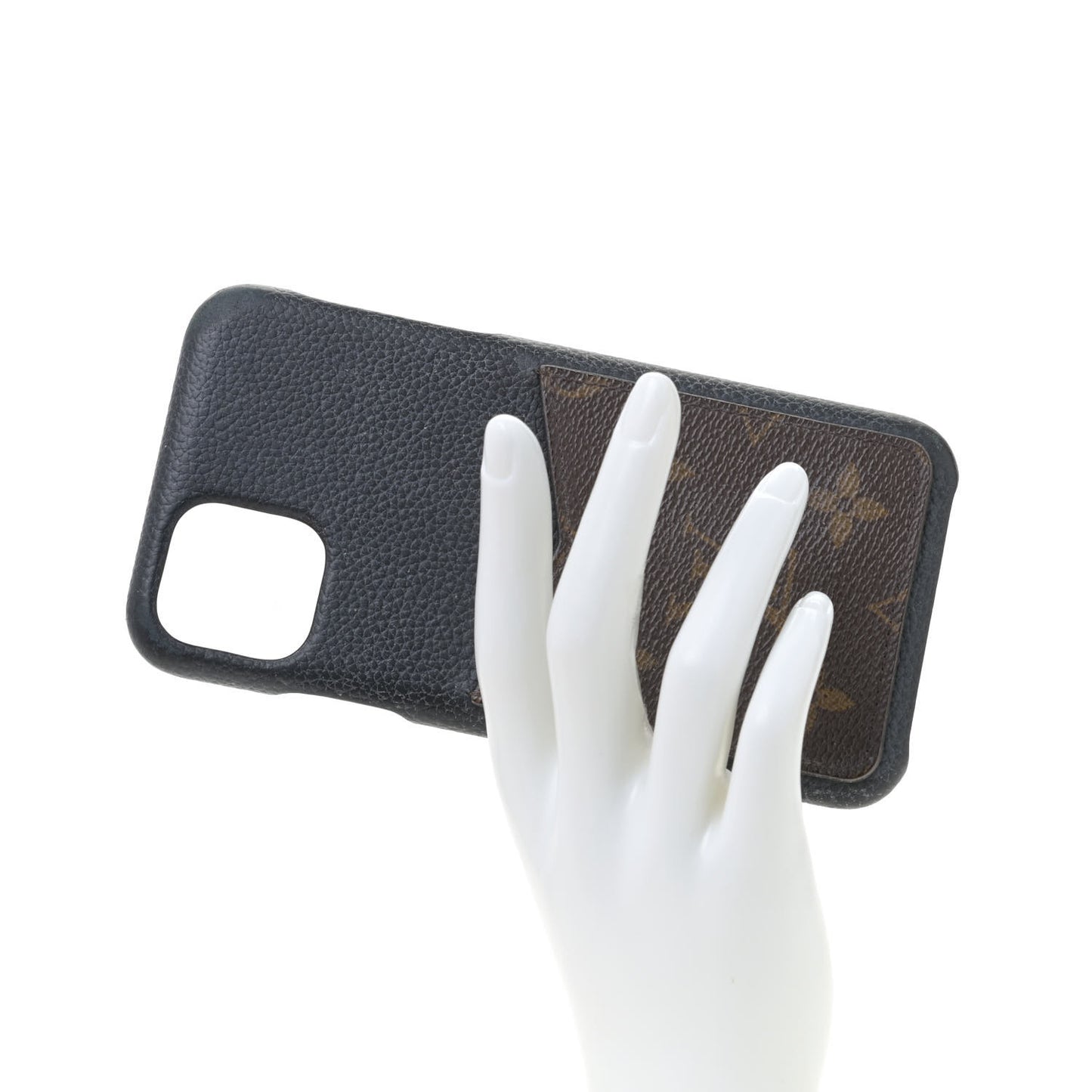 Monogram iPhone 11 Pro Max Bumper Black