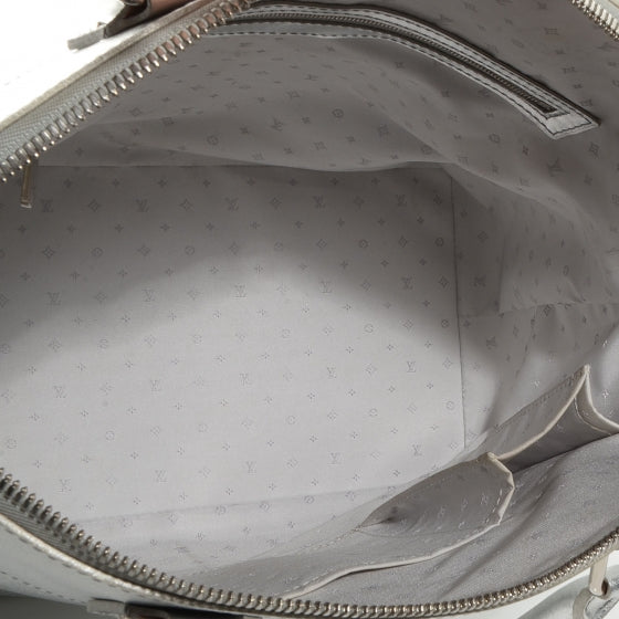 Louis Vuitton Suhali Lockit MM Silver 5 of 7