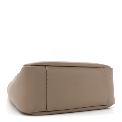 Saint Laurent Smooth Calfskin Large Le 5 A 7 Soft Hobo Dark Beige 4 of 9