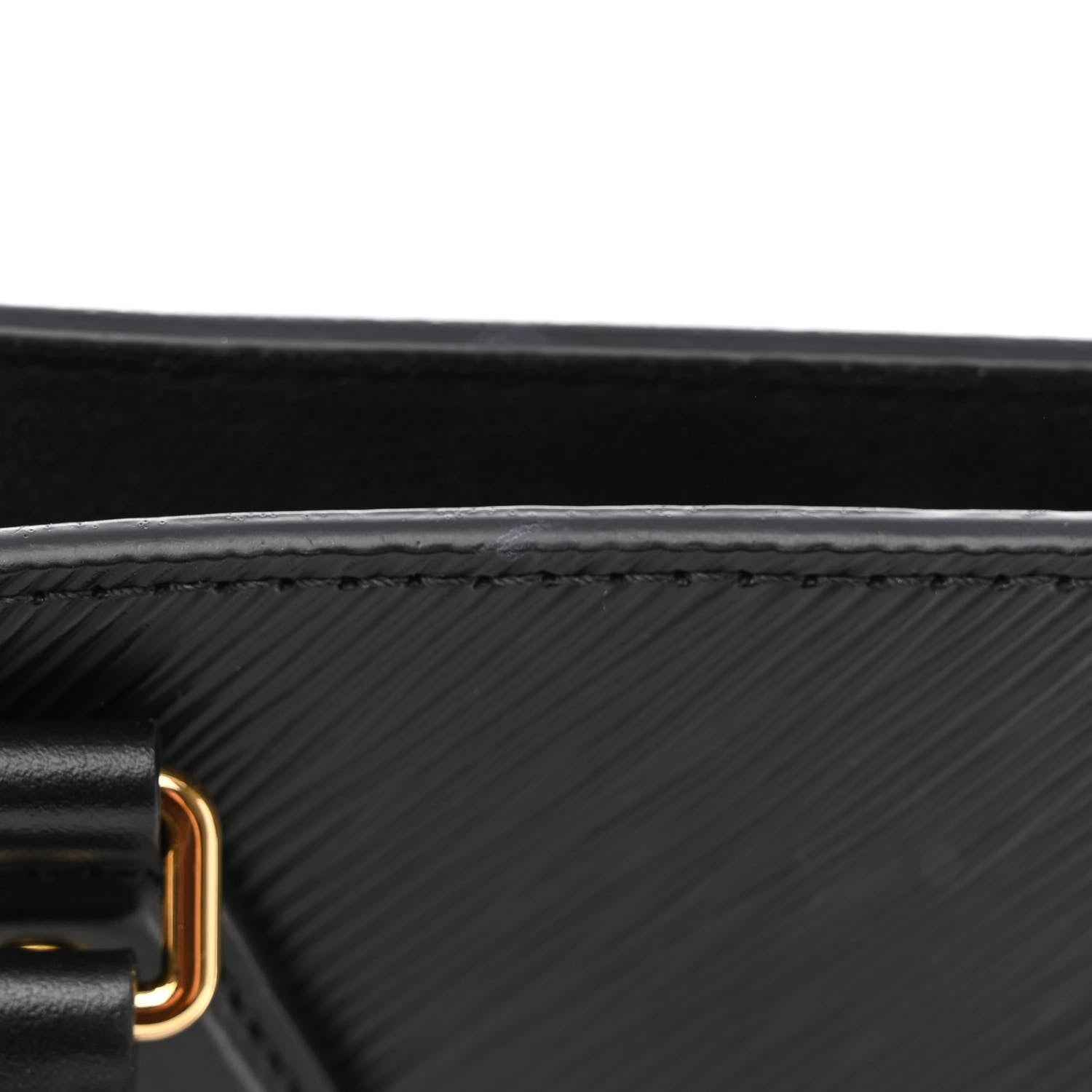 Louis Vuitton Epi Sac Plat PM Black 10 of 10