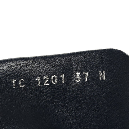 Louis Vuitton Nylon Monogram Womens Pool Pillow Comfort Mules 37 Navy Blue 6 of 8