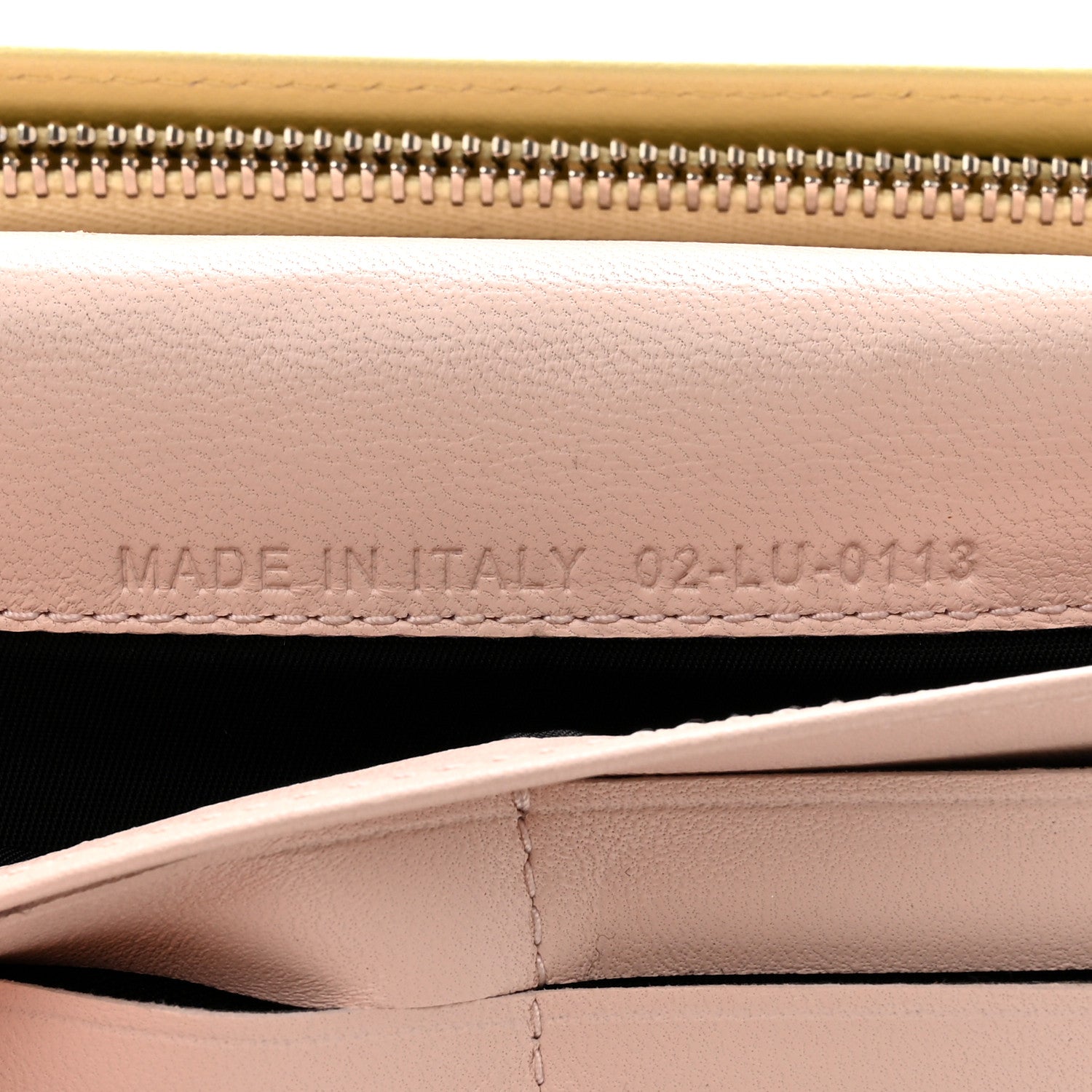 Christian Dior Lambskin Cannage Lady Dior Wallet Organizer Blue Pink Yellow 7 of 14
