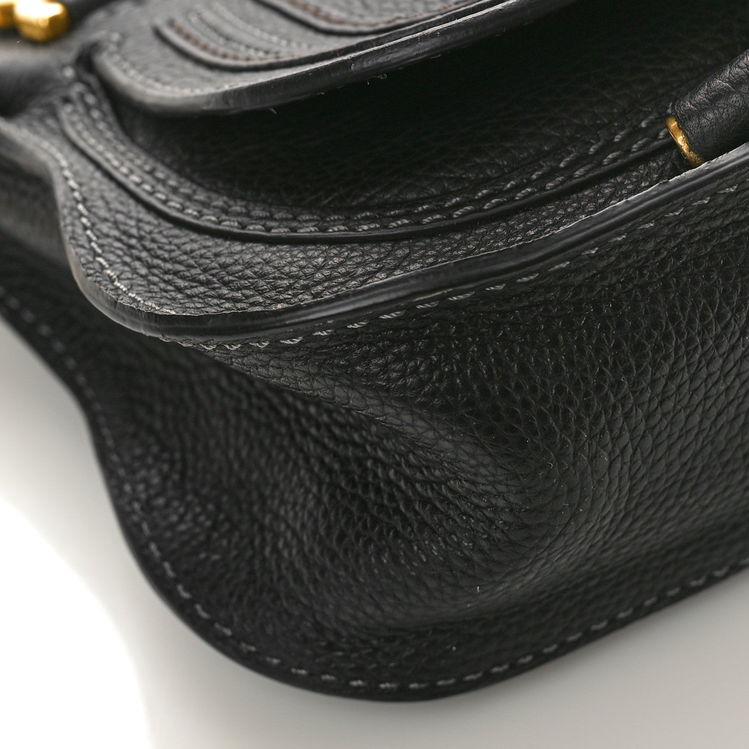 Chloe Calfskin Mini Marcie Satchel Black 7 of 8