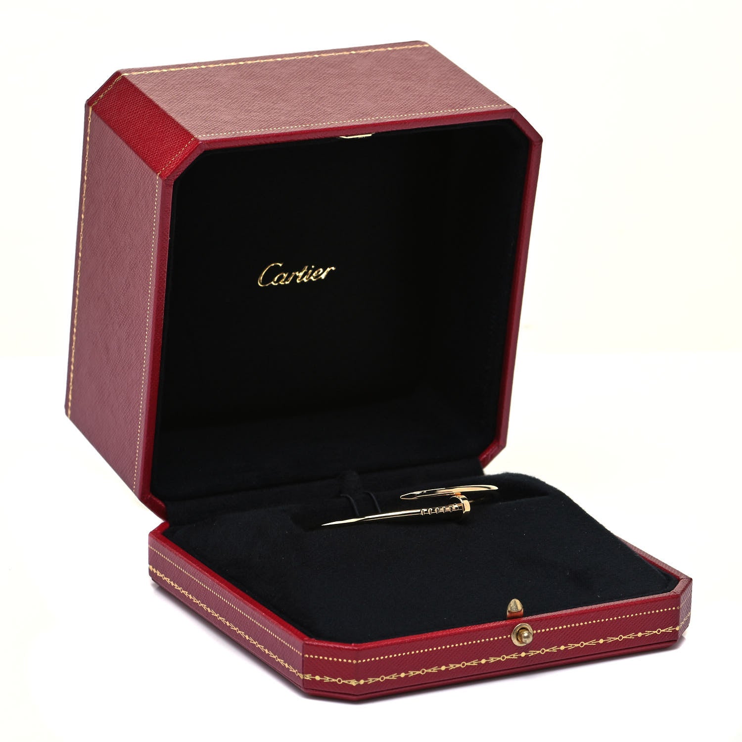 Cartier 18K Yellow Gold Small Juste Un Clou Bracelet 15 5 of 6